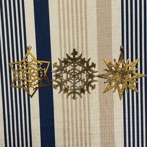 Three Metropolitan Museum of Art Ornaments